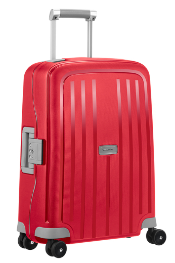 Mala de Cabine 55cm Macer 4 Rodas com Fechadura Vermelho Vívido - Samsonite | Mala de Cabine 55cm Macer 4 Rodas com Fechadura Vermelho Vívido | Misscath