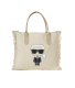 Mala Shopper Ikonic Fringed Bege - Karl Lagerfeld | Mala Shopper Ikonic Fringed Bege | Misscath