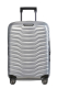 Mala de Cabine Proxis 55cm Expansível 4 Rodas Prateada - Mala de Cabine 55cm Expansível 4 Rodas Prateada - Proxis | Samsonite