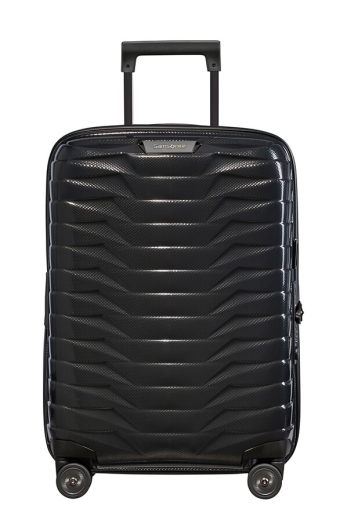 Mala de Cabine Proxis 55cm Expansível 4 Rodas Preta - Mala de Cabine 55cm Expansível 4 Rodas Preta - Proxis | Samsonite