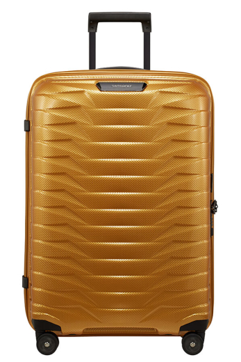 Mala de Viagem Média Proxis 69cm 4 Rodas Dourada - Mala de Viagem Média 69cm 4 Rodas Dourada - Proxis | Samsonite