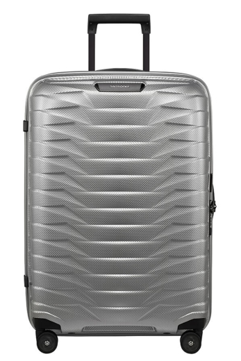 Mala de Viagem Média Proxis 69cm 4 Rodas Prateada - Mala de Viagem Média 69cm 4 Rodas Prateada - Proxis | Samsonite