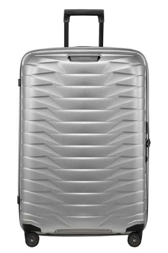 Mala de Viagem Grande Proxis 75cm 4 Rodas Prateada - Mala de Viagem Grande 75cm 4 Rodas Prateada - Proxis | Samsonite