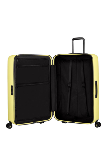 Mala de Viagem Extragrande Stackd 81cm Amarelo Pastel