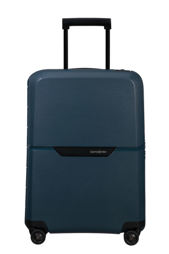 Mala de Cabine 55cm 4 Rodas Azul Meia-Noite - Mala de Cabine 55cm 4 Rodas Azul Meia-Noite - Magnum Eco | Samsonite