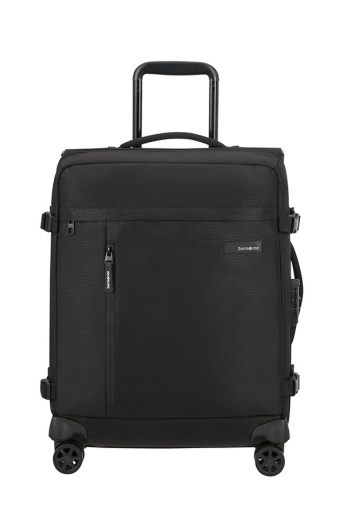 Saco de Viagem Cabine Roader 55cm 4 Rodas Preto - Saco de Viagem Cabine 55cm 4 Rodas Preto - Roader | Samsonite