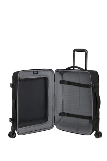 Saco de Viagem Cabine Roader 55cm 4 Rodas Preto