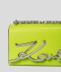 Mala de Ombro Pequena K/Signature Verde - Karl Lagerfeld | Mala de Ombro Pequena K/Signature Verde | Misscath