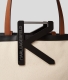 Mala Shopper Grande K/Karl Handle Bege - Karl Lagerfeld | Mala Shopper Grande K/Karl Handle Bege | MISSCATH