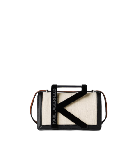 Mala de Ombro K/Karl Handle Bege - Karl Lagerfeld | Mala de Ombro K/Karl Handle Bege | Misscath