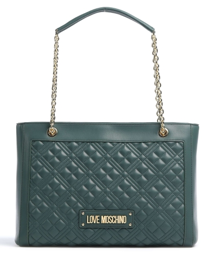 Mala Shopper Quilted Verde