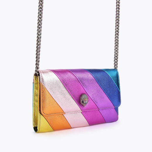 Mala Clutch Kensington Stripe Multicor