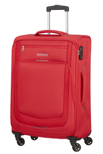 Mala de Viagem Média 67cm 4 Rodas Summer Session Vermelho/Cinzento - Misscath | Mala de Viagem Média 67cm 4 Rodas Summer Session Vermelho/Cinzento | American Tourister