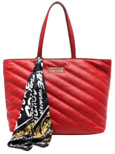 Mala Shopper Quilted Lenço Vermelha - Versace | Mala Shopper Quilted Lenço Vermelha | MISSCATH