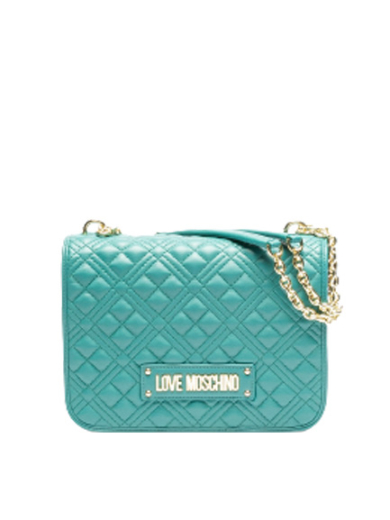 Mala de Ombro Quilted Verde - Love Moschino | Mala de Ombro Quilted Azul | Misscath