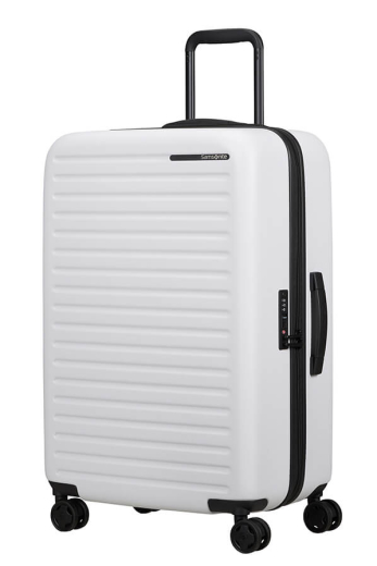 Mala de Viagem Média Stackd 68cm Branca - Mala de Viagem Média 68cm Preta - StackD | Samsonite