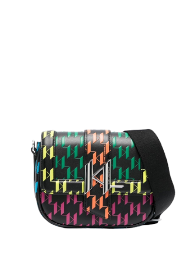 Mala Tiracolo K/Saddle Monogram Multicor - Karl Lagerfeld | Mala Tiracolo K/Saddle Monogram Multicor | Misscath