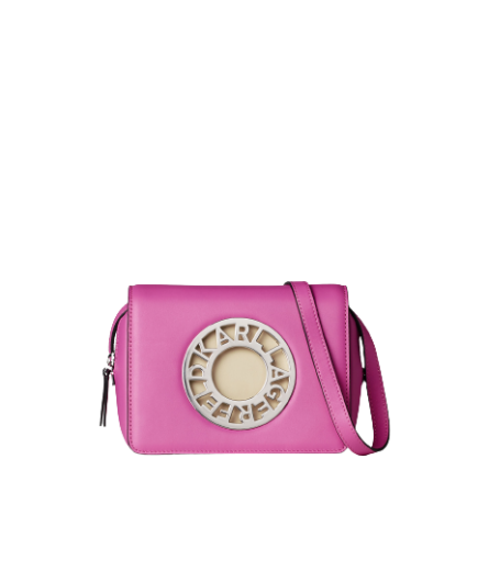 Mala Tiracolo Disk Rosa - Karl Lagerfeld | Mala Tiracolo Disk Rosa | Misscath