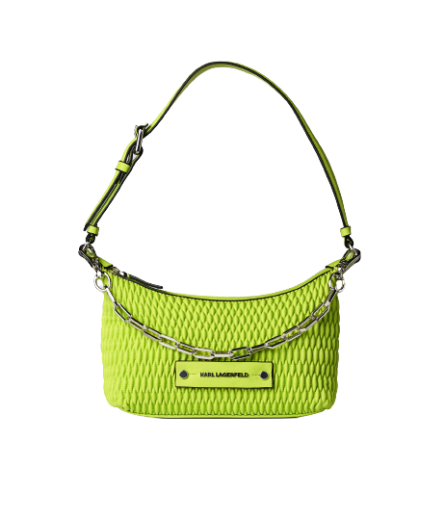 Mala de Ombro K/Kushion Quilted Baguette Verde