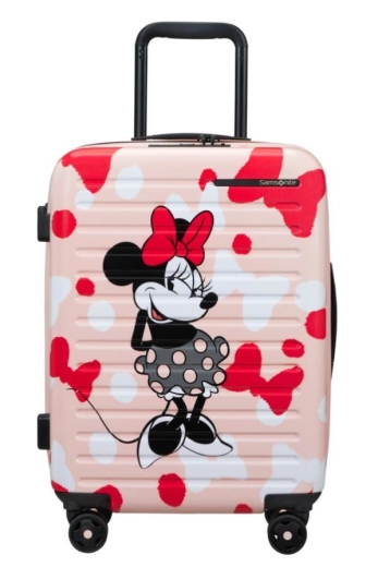 Mala de Cabine 55cm 4 Rodas Expansível Disney Minnie - Mala de Cabine 55cm 4 Rodas Expansível Disney Minnie - StackD Disney | Samsonite