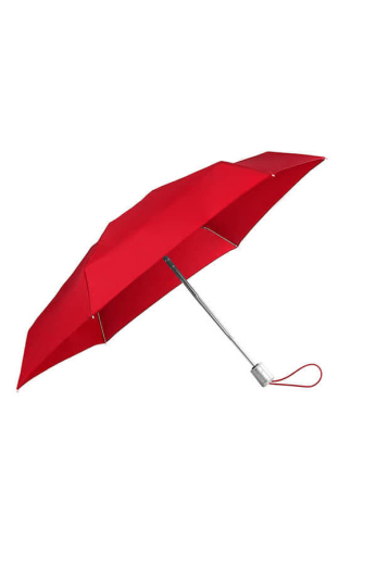 Guarda-Chuva Mini Desdobrável Automático Vermelho