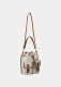 Mala Tiracolo Andie Drawstring Canvas Bege - Ralph Lauren | Mala Tiracolo Andie Drawstring Canvas Bege | Misscath