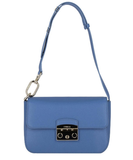 Mala de Ombro Metropolis S Azul - Furla | Mala de Ombro Metropolis S Azul | Misscath