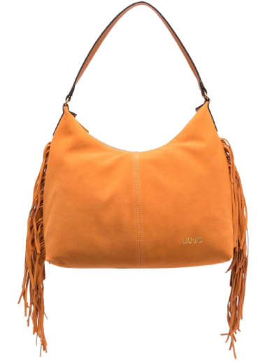 Mala de Ombro Suede Laranja - Liu Jo | Mala de Ombro Suede Laranja | Misscath