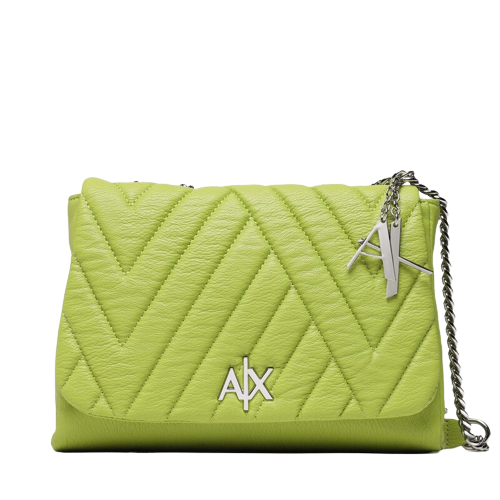 Mala Tiracolo Armani Exchange Feminina Verde