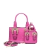 Mala de Tiracolo Buckle Mini Rosa - Versace | Mala de Tiracolo Buckle Mini Rosa | MISSCATH