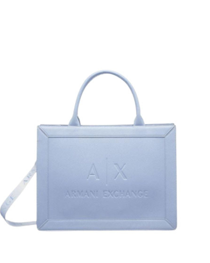 Mala Ombro Tote Exchange Azul - Armani Exchange | Mala Ombro Tote Exchange Azul | MissCath