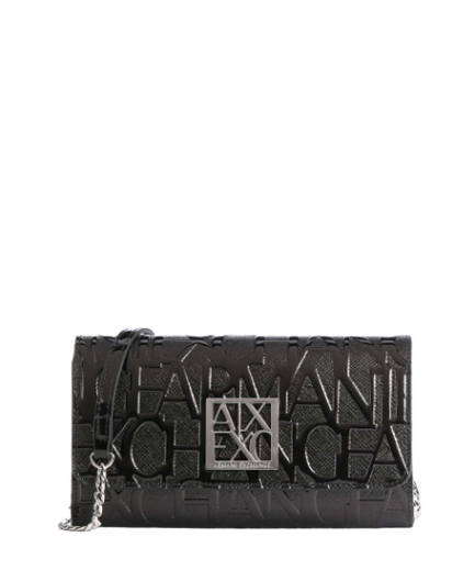 Mala Clutch Exchange Preta - Armani Exchange | Mala Clutch Exchange Preta | MISSCATH