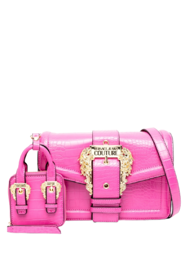 Mala de Ombro Baroque-Buckle Rosa