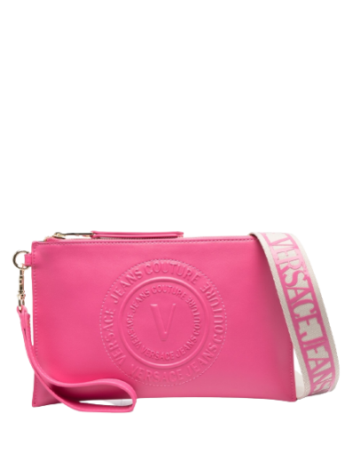 Mala Clutch V-Emblem Rosa - Versace | Mala Clutch V-Emblem Rosa | MISSCATH