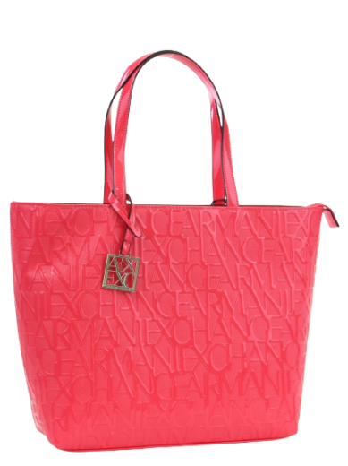 Mala Shopper Armani Exchange Fúscia