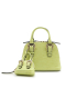 Mala de Tiracolo Buckle-Detail Verde - Versace Jeans Couture | Mala de Tiracolo Buckle-Detail Verde | MISSCATH