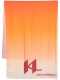 Lenço Logo-Print Gradiente Laranja - Karl Lagerfeld | Lenço Logo-Print Gradiente Laranja | MISSCATH