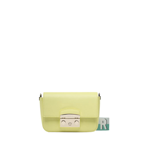 Mala Tiracolo Metropolis Mini Amarelo - Furla | Mala Tiracolo Metropolis Mini Amarelo | Misscath