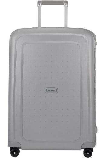 Mala de Viagem Média S'cure 69cm c/ 4 Rodas c/ Fechadura Prateada - Samsonite | Mala de Viagem Média S'cure 69cm c/ 4 Rodas c/ Fechadura Prateada | Misscath