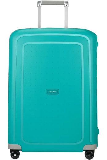 Mala de Viagem Média S'cure 69cm c/ 4 Rodas c/ Fechadura Azul Água - Samsonite | Mala de Viagem Média S'cure 69cm c/ 4 Rodas c/ Fechadura Azul Água | Misscath