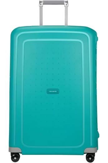 Mala de Viagem Grande S'Cure 75cm 4 Rodas com Fechadura Azul Água - Samsonite | Mala de Viagem Grande S'Cure 75cm 4 Rodas com Fechadura Azul Água | Misscath