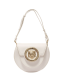 Mala de Ombro Logo Plaque Branca - Just Cavalli | Mala de Ombro Logo Plaque Branca | Misscath