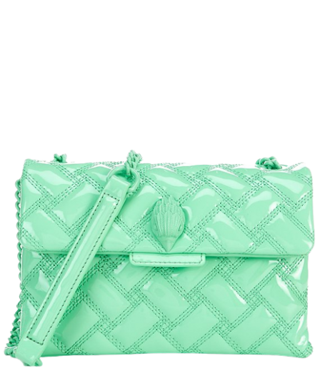 Mala Tiracolo Mini Kensington London Verde - Kurt Geiger | Mala Tiracolo Mini Kensington London Verde | MISSCATH