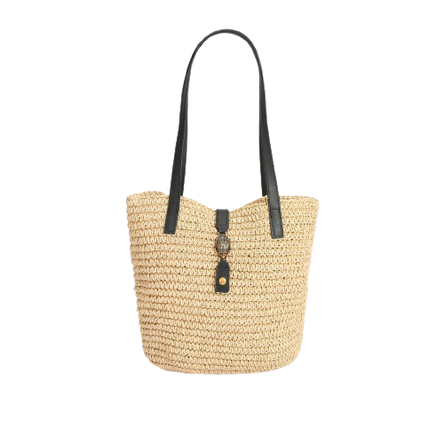 Mala Shopper Hampton Raffia Bege - Kurt Geiger | Mala Shopper Hampton Raffia Bege | MISSCATH