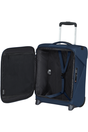 Mala de Cabine 45cm Underseater LiteBeam Azul Meia-Noite