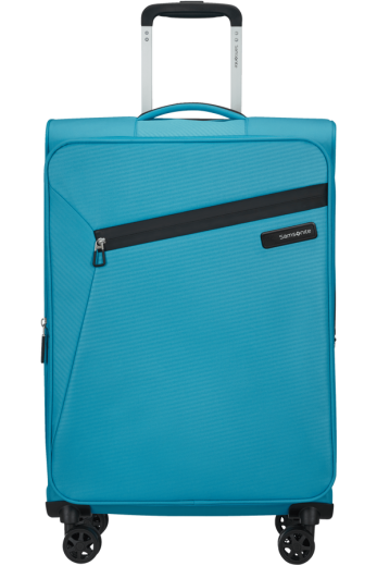 Mala de Viagem Média 66cm 4 Rodas Expansível LiteBeam Azul Oceano - Mala de Viagem Média 66cm 4 Rodas Expansível Azul Oceano - Litebeam | Samsonite