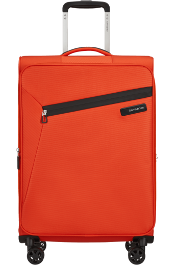 Mala de Viagem Média 66cm 4 Rodas Expansível LiteBeam Tangerina - Mala de Viagem Média 66cm 4 Rodas Expansível Tangerina - Litebeam | Samsonite