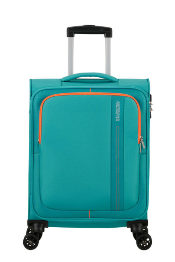 Mala de Cabine 55cm 4 Rodas Sea Seeker Fuschia Verde-Água - Misscath | Mala de Cabine 55cm 4 Rodas Verde-Água | American Tourister