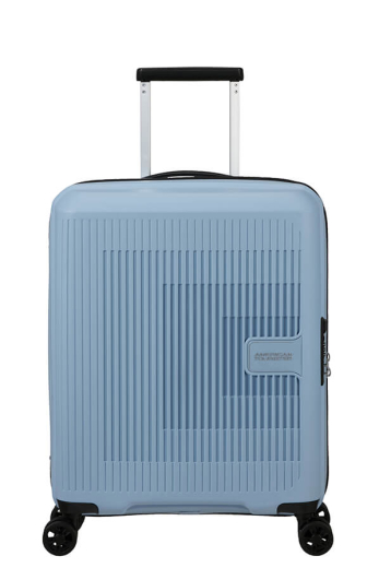 Mala de Cabine 55cm Expansível 4 Rodas AeroStep Cinzenta Soho - Misscath | Mala de Cabine 55cm Expansível 4 Rodas AeroStep Cinzenta Soho | American Tourister