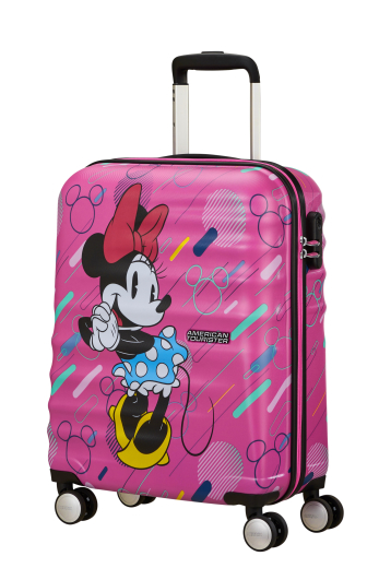 Mala de Cabine 55cm 4 Rodas Wavebreaker Disney Minnie Future Pop - Misscath | Mala de Cabine 55cm 4 Rodas Wavebreaker Disney Minnie Future Pop | American Tourister